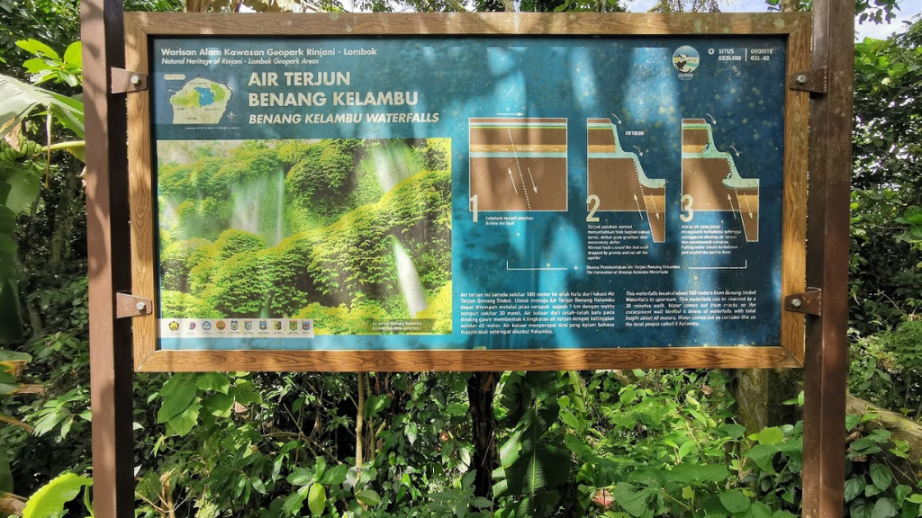 Tentang Air Terjun Benang Kelambu Lombok