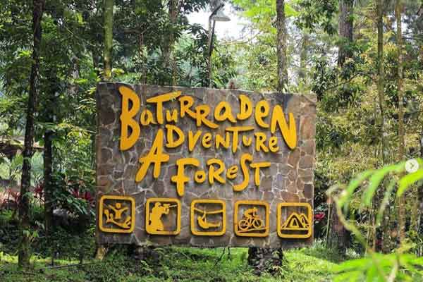 harga tiket masuk Baturraden Adventure Forest